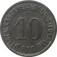 10 Pfennig - Bonn-Siegkreis