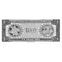 1 Peso Oro Default Category Banknotes Americas Dominican Republic (1844-date)