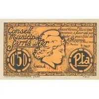 0.50 Peseta Sarrià de Ter