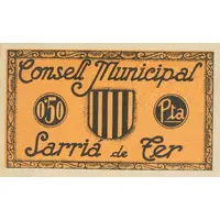 0.50 Peseta Sarrià de Ter