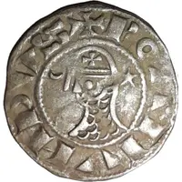 Denier à la Tête Casquée Classe F Bohemond III Majorité