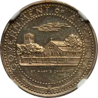 1/2 Dollar Saint Mary's Church, Obverse Trial