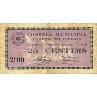 25 Céntimos Domenys del Penedès