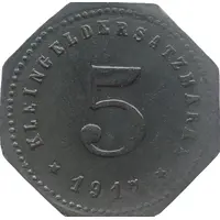 5 Pfennig - Weilheim