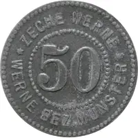 50 Pfennig - Werne Zeche Werne