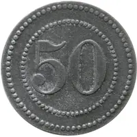 50 Pfennig - Werne Zeche Werne