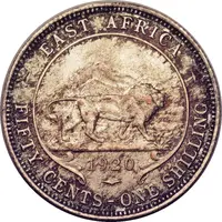 50 Cents / 1 Shilling - George V