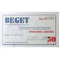 50 Céntimos Beget