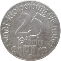 25 Pfennig - Rothenburg ob der Tauber St.Jakobs Kirche