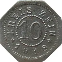 10 Pfennig - Znin