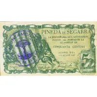 50 Céntimos Pineda de Segarra