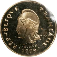 100 Francs Nickel-bronze Piedfort