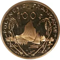100 Francs Nickel-bronze Piedfort