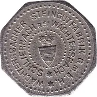 5 Pfennig - Schlierbach Wächtersbacher Steingutfabrik G.M.B.H.
