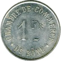1 Franc Bône Chamber of Commerce