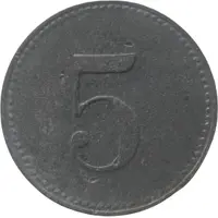 5 Pfennig - Lauingen