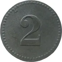2 Pfennigs - Lauenburg in Pommern Kriegsgefangenenlager