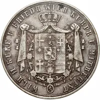 2 Thalers / 31/2 Gulden - William II and Frederick William