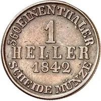 1 Heller - William II and Frederick William