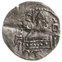 Denier Bracteate - Bolesław Mieszkowic or Leszek of Masovia Kruszwica or Inowrocław or Płock mint