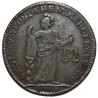 Counter Token - Münzmeisterpfennig Johann Wilhelm Schlemm