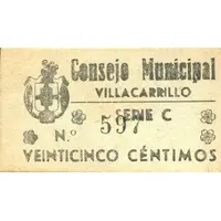 25 Céntimos Villacarrillo