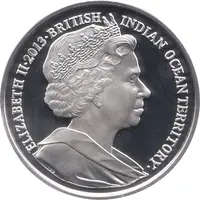 2 Pounds - Elizabeth II Coronation anniversary, Silver