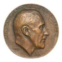 Medal - Duke Albrecht of Württemberg