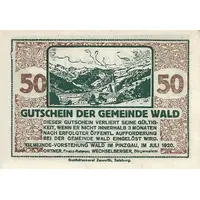 50 Heller Wald im Pinzgau