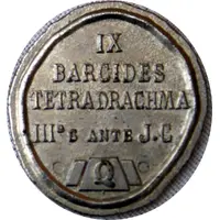 Token - Restaurants Quick IX - Barcides Tetradrachma
