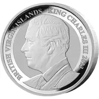 1 Dollar - Charles III Pegasus