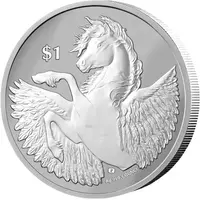 1 Dollar - Charles III Pegasus