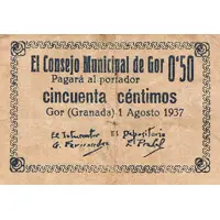 50 Céntimos Gor