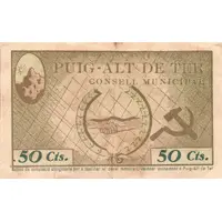 50 Céntimos Puig-Alt de Ter
