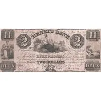 2 Dollars Henry's bank Bas-Canada