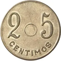 25 Centimos - Sindicat Agricola