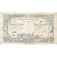 20 Dollars / 20 Piastres