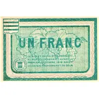 1 Franc - Chambre de Commerce de Béziers 34