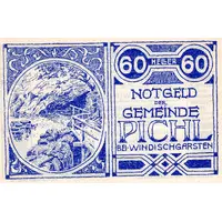 60 Heller Pichl bei Windischgarsten, Blue issue