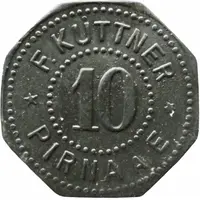 10 Pfennig - Pirna A. E. F. Küttner