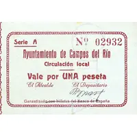 1 Peseta Campos del Río
