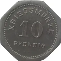 10 Pfennig - Bensheim