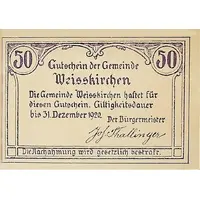 50 Heller Weisskirchen