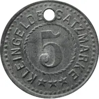 5 Pfennig - Breisach