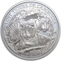 3000 Riels Lost Tigers of Cambodia