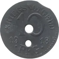 10 Pfennig - Rudolstadt