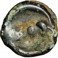 Potin with crescents