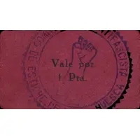 1 Peseta Estiche de Cinca