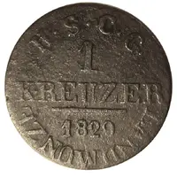 1 Kreuzer - Ernest I