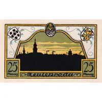 25 Pfennig Townscape Series